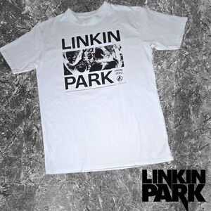 Unisex Linkin Park From Zero Tour Swirl 2025 Merch T-shirt White L